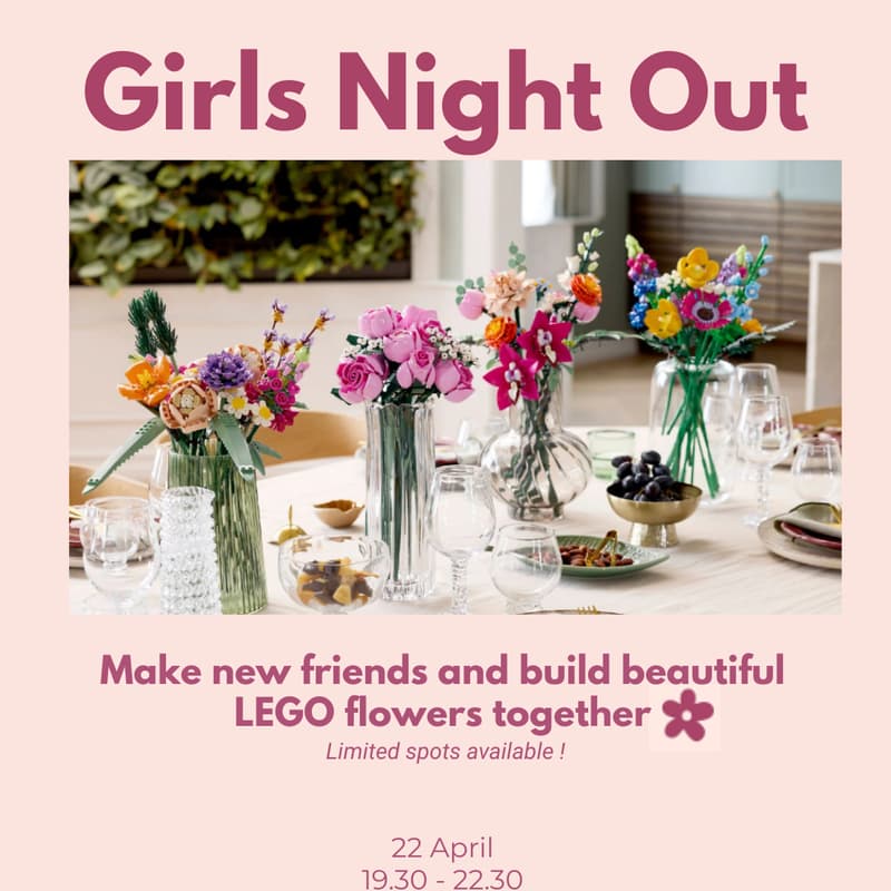 Cover Image for Creative Girls Night: Lego & Wine