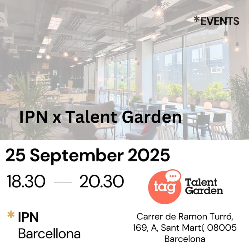 Cover Image for IPN x Talent Garden BCN