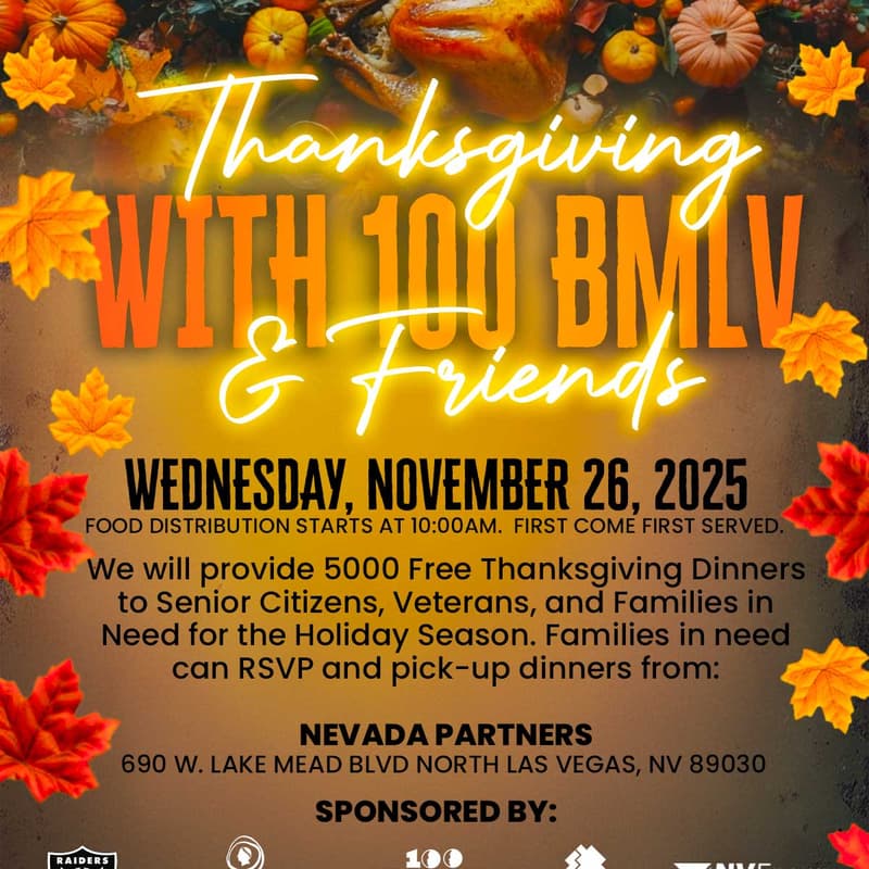Cover Image for Thanksgiving with 100 BMLV and Friends