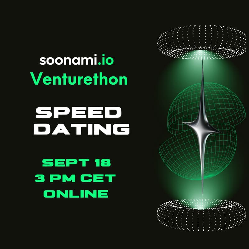 Cover Image for Speed Dating: soonami Venturethon Edition 8