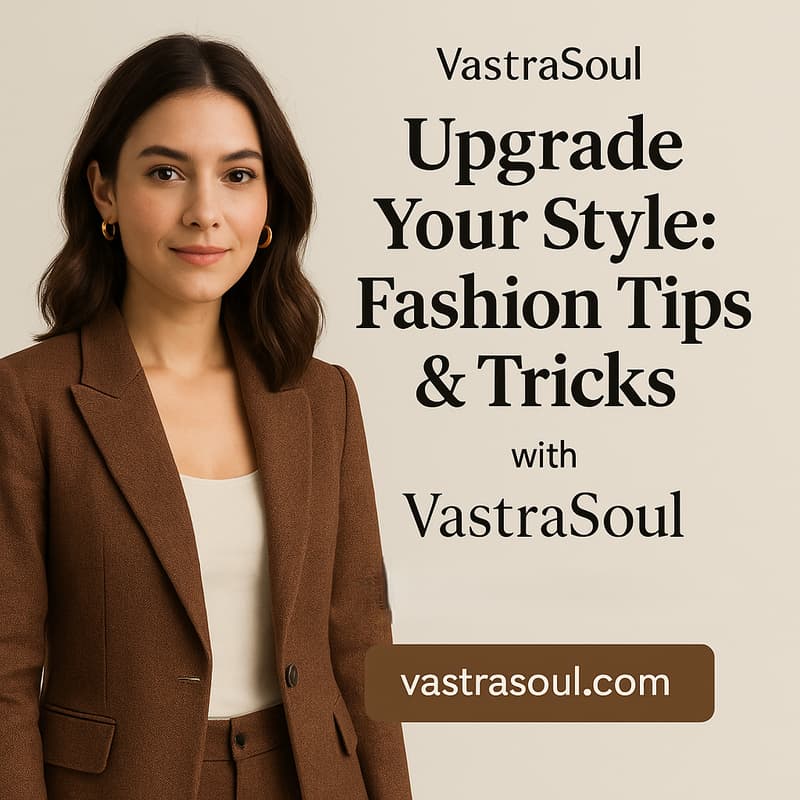 Cover Image for Upgrade Your Style: Fashion Tips & Tricks with VastraSoul