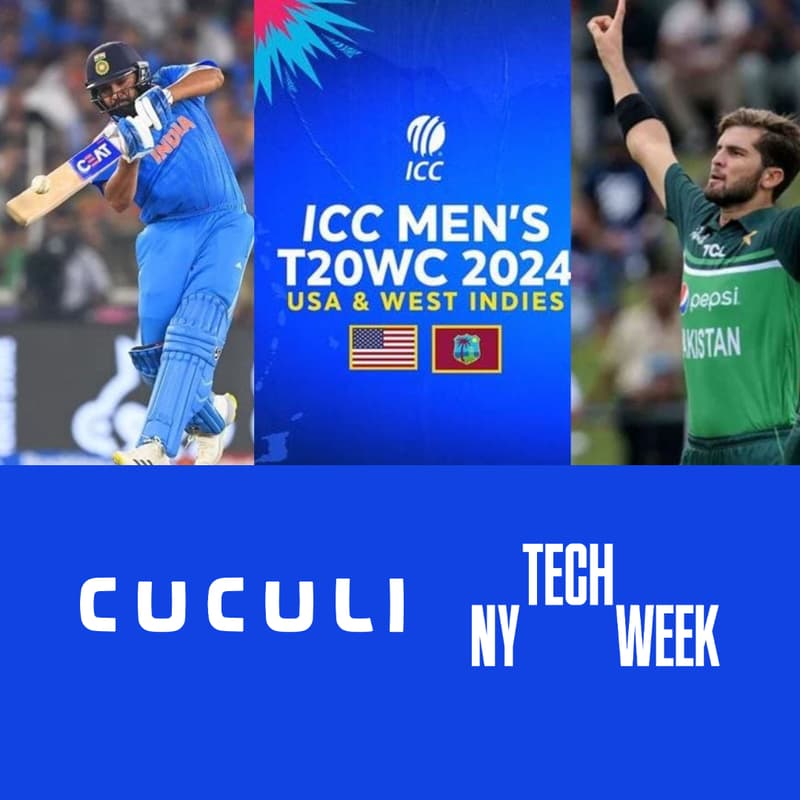 Cover Image for NY #TechWeek Finale Brunch and World Cup Cricket Match - India vs Pakistan