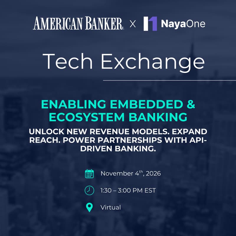 Cover Image for Tech Exchange: Enabling Embedded & Ecosystem Banking