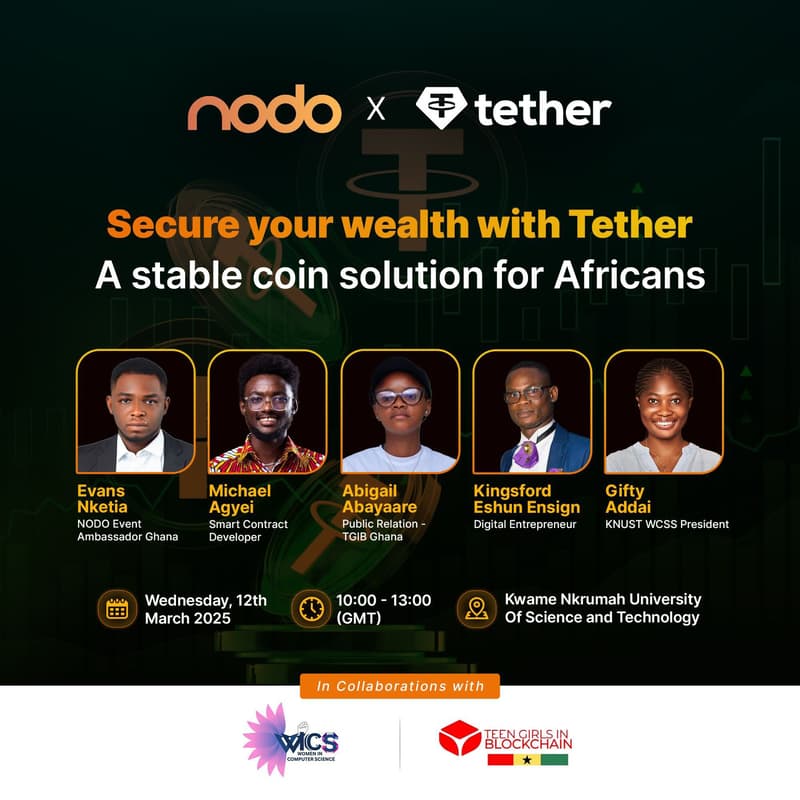 Cover Image for Secure Your Wealth with Tether: A Stablecoin Solution for Africans