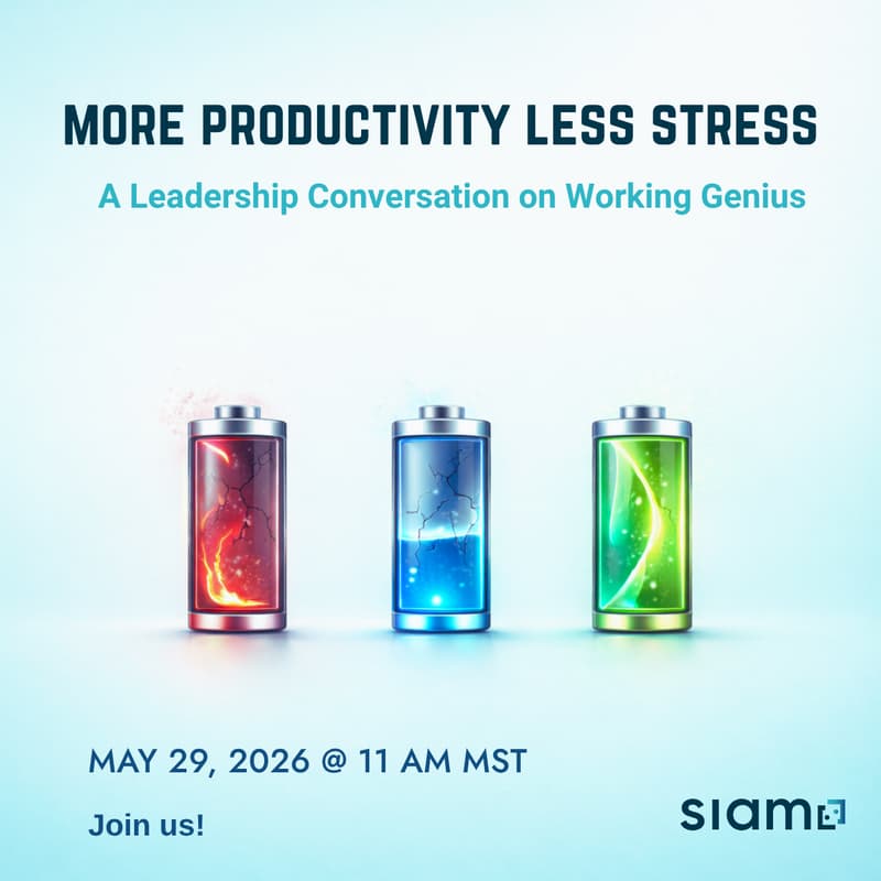 Cover Image for More Productivity Less Stress: A Leadership Conversation on Working Genius
