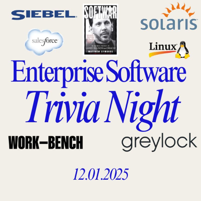 Cover Image for Work-Bench x Greylock Enterprise Software Trivia Night