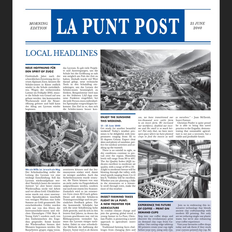 Cover Image for [y]our2040 Foresight Workshop: 🗞️ News from the Future