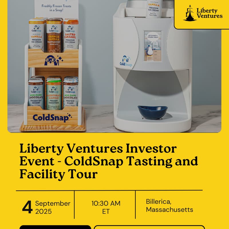 Cover Image for ColdSnap - Liberty Ventures Investor Event - Tasting and Facility Tour