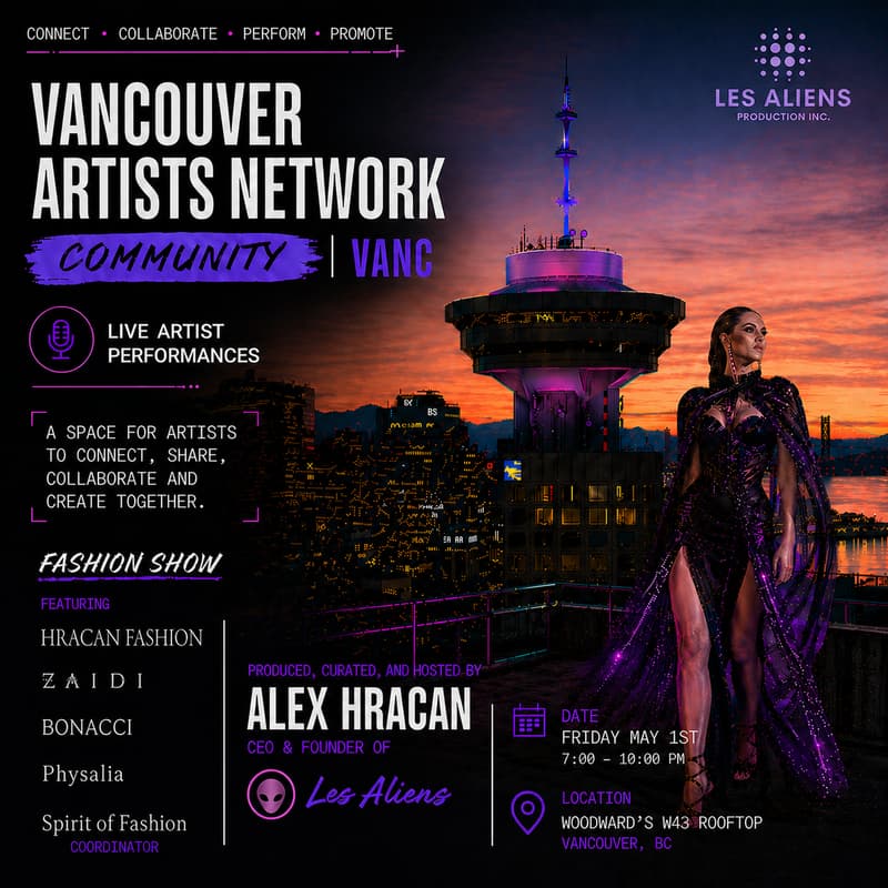 Cover Image for The Art of Presence: A Rooftop Invite-Only Showcase | Les Aliens, VANC, Vol. 2