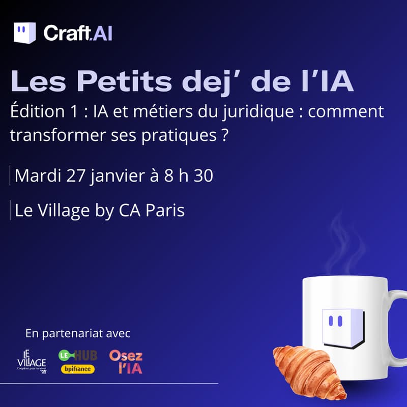 Cover Image for Les Petits Dej' IA - IA et métiers du juridique : comment transformer ses pratiques ?