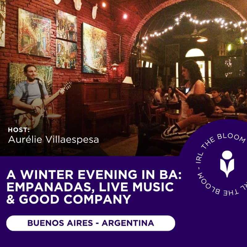 Cover Image for A Winter Evening in Buenos Aires: Empanadas, Live Music & Good Company