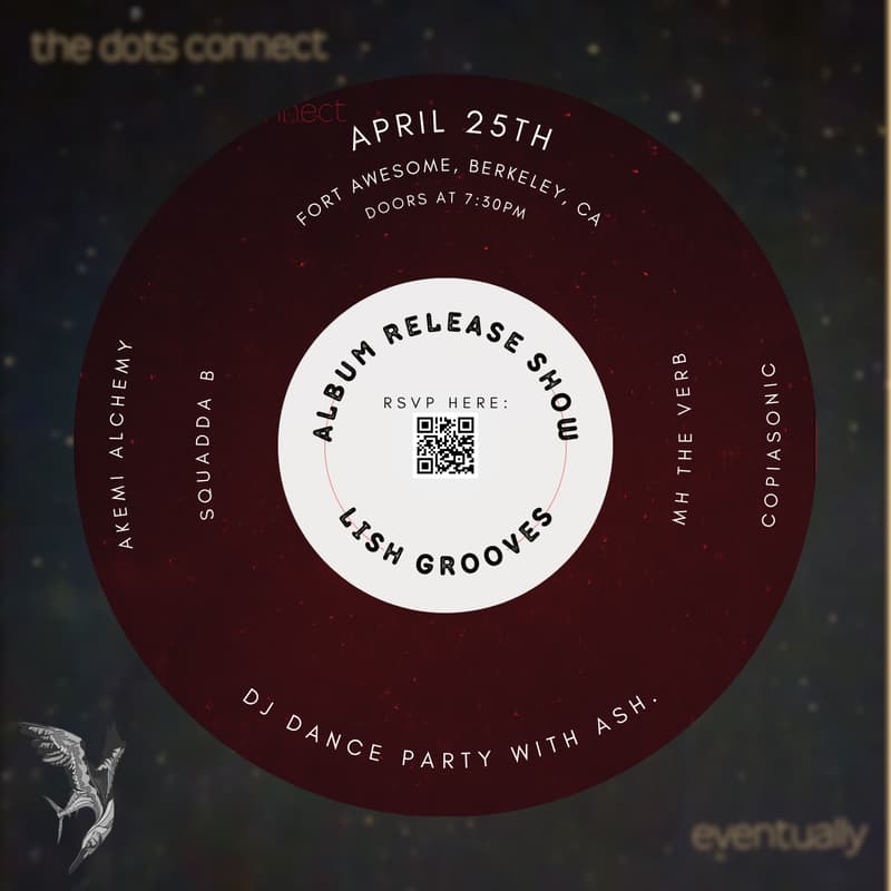 Cover Image for Lish Grooves - The Dots Connect Eventually - Album Release Show