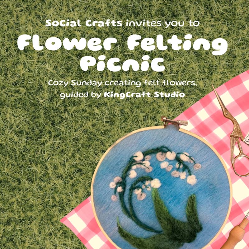 Cover Image for Flower Felting Picnic