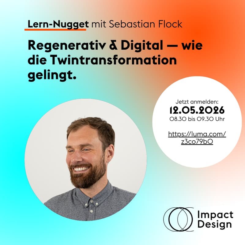Cover Image for Sebastian Flock, Gründer acb.studio: Regenerativ & Digital — wie die erweiterte Twintransformation gelingt.