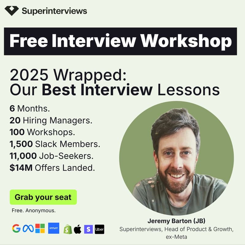 Cover Image for [Free Workshop] You Got the Interview. Don't Blow It. 2025 Wrapped: Best Lessons Of the Year.