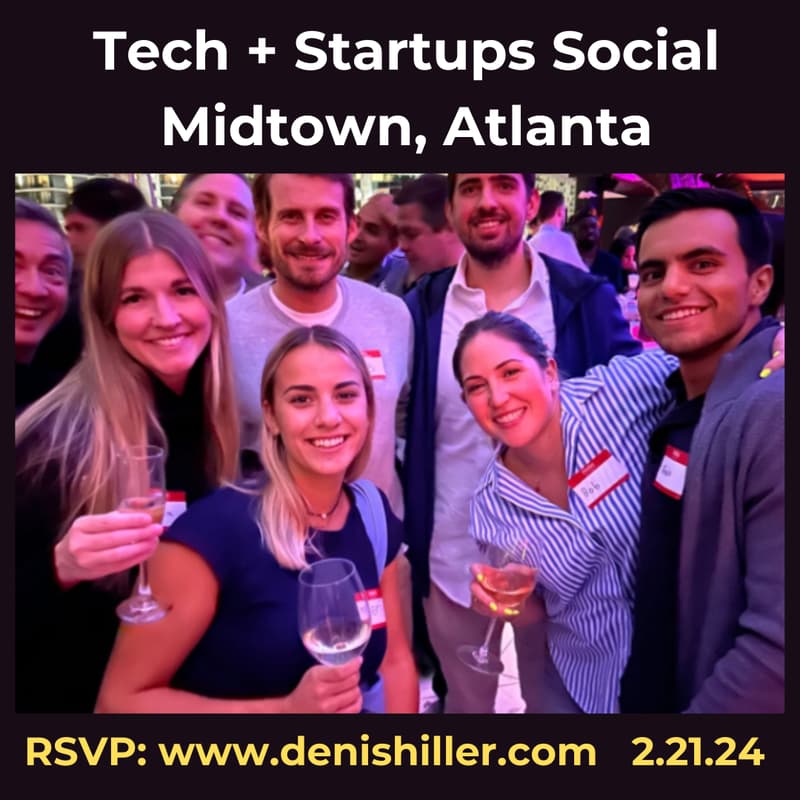 Cover Image for Atlanta Tech + Startups Social in Midtown  🍸🎉