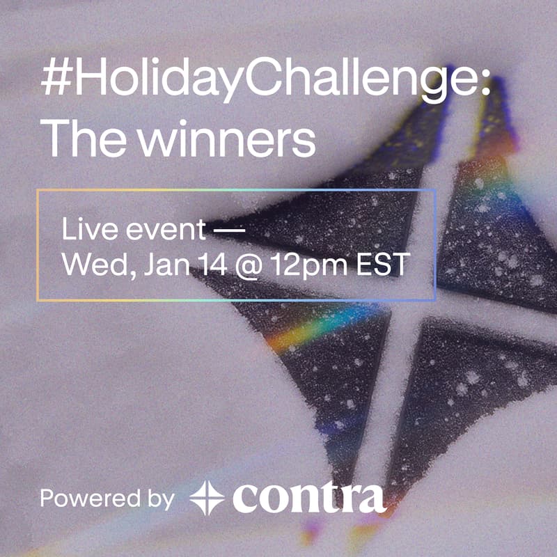 Cover Image for Holiday Challenge: The Winners