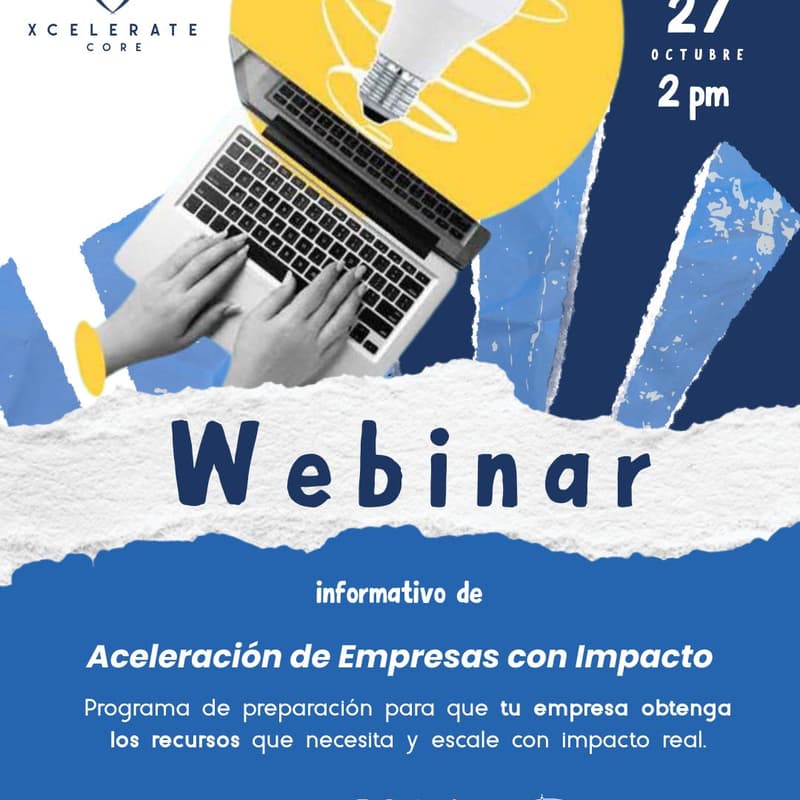 Cover Image for Webinar informativo de Aceleración de Empresas con Impacto - Bloom Xcelerate Core