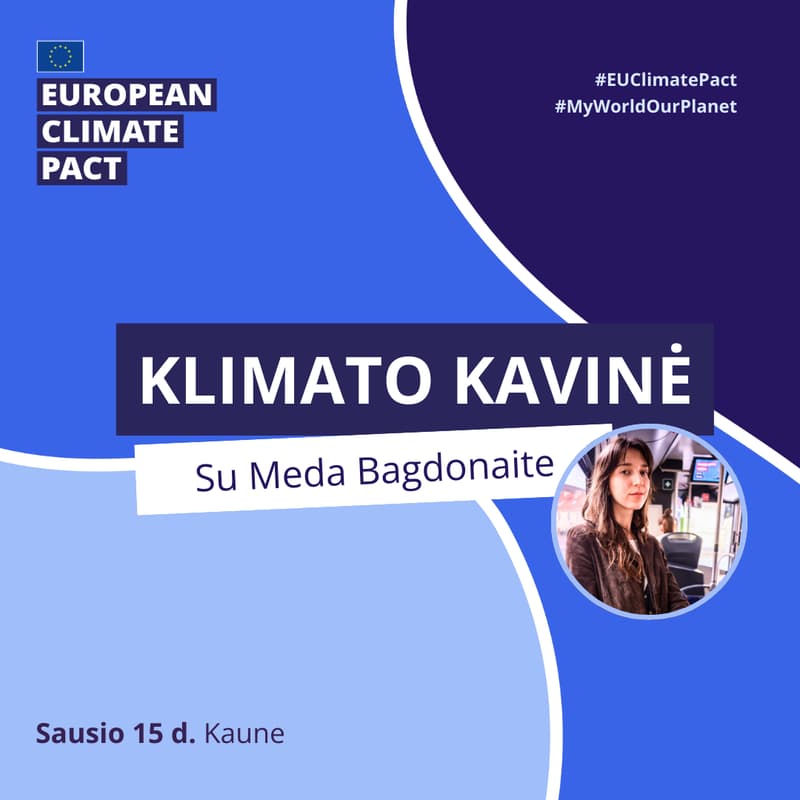 Cover Image for Klimato kavinė su Meda Bagdonaite