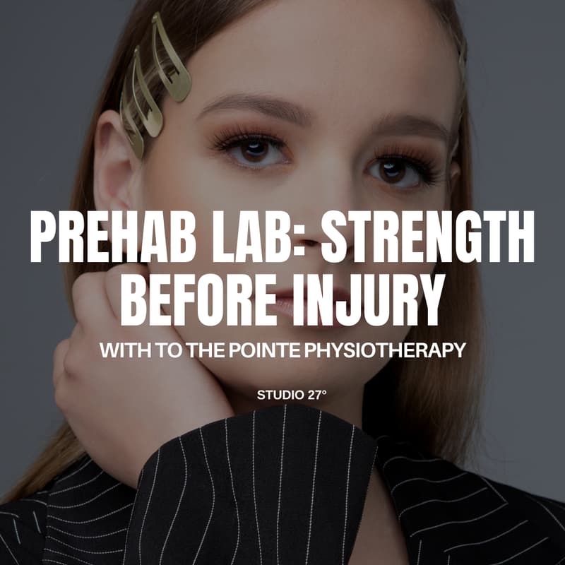 Cover Image for PREHAB LAB: Strength Before Injury with To The Pointe Physiotherapy