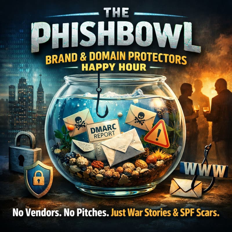 Cover Image for The Phishbowl: Brand & Domain Protectors Happy Hour