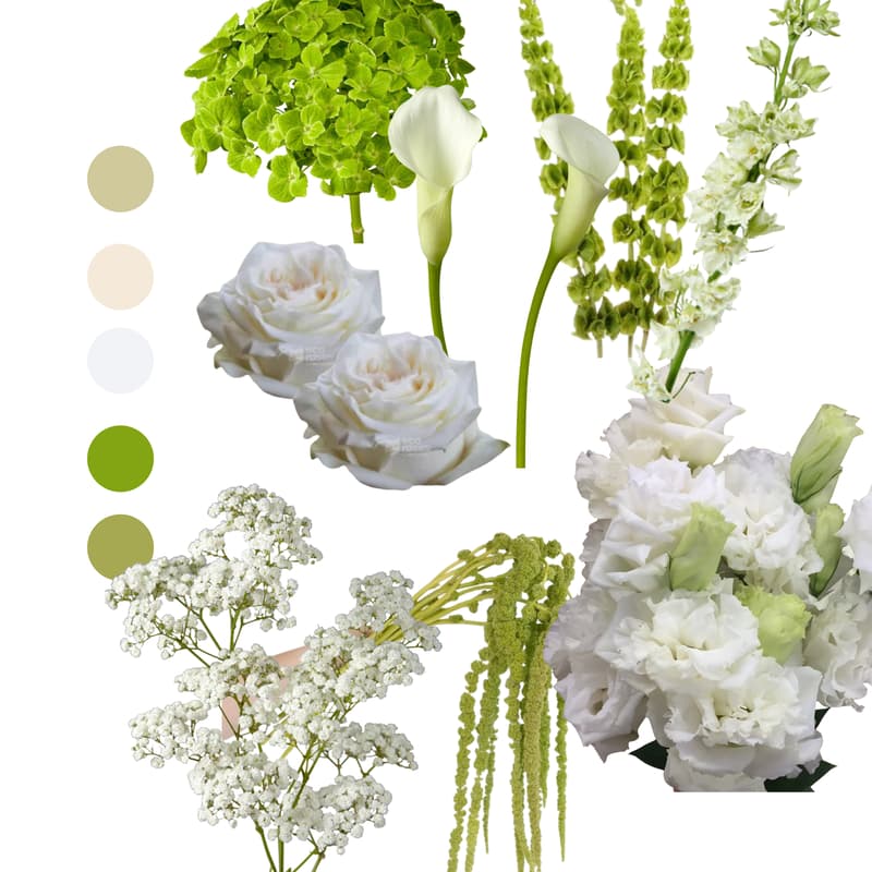Cover Image for "Modern Green + White" Floral Workshop