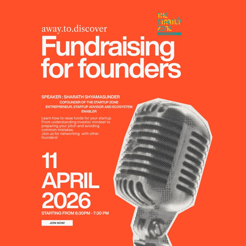 Cover Image for away.to.discover : Fundraising for Founders