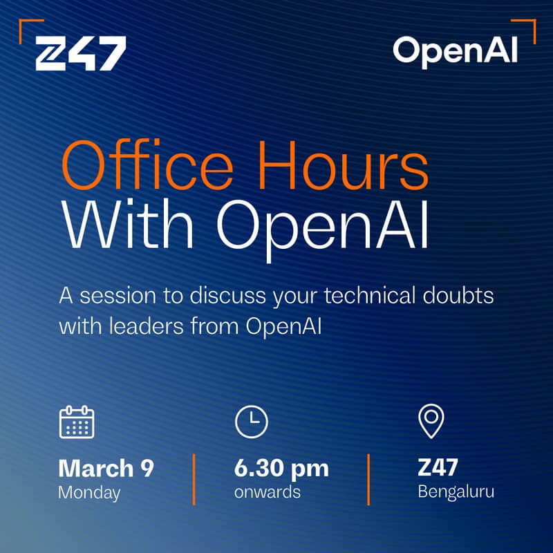 Cover Image for Z47 <> OpenAI: Office Hours