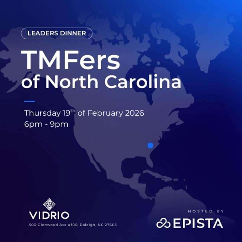 Cover Image for TMFers of North Carolina: Leaders Dinner by Epista Life Science