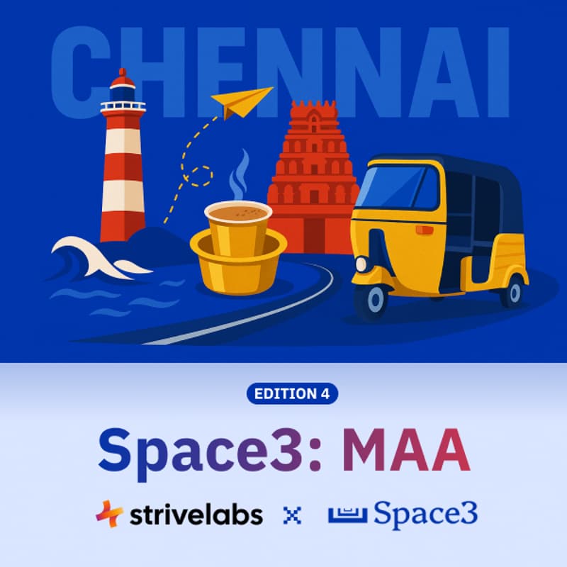 Cover Image for Strivelabs + Space3 (B2B SaaS Marketers) Meetup