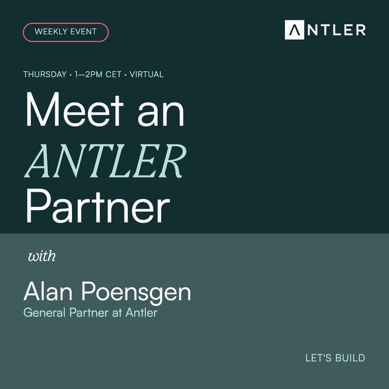 Cover Image for Virtual Meet an Antler Partner