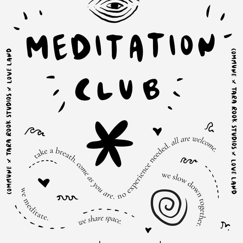 Cover Image for ✨ The Meditation Club: A Monthly Mindful Gathering at Commune