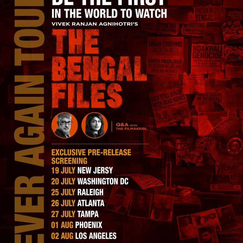 Cover Image for The Bengal Files - USA Pre-Release Screening - Book Tickets Online