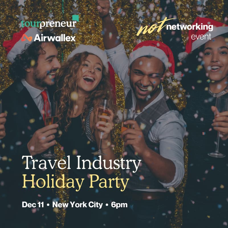 Cover Image for NotNetworking NYC: Travel Industry Holiday Party!
