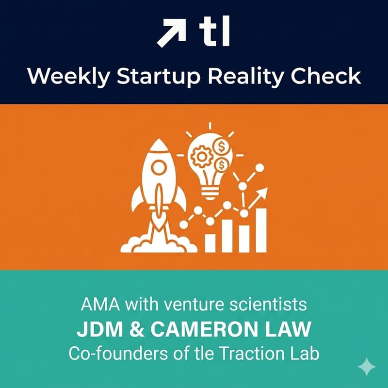 Cover Image for Weekly Startup Reality Check