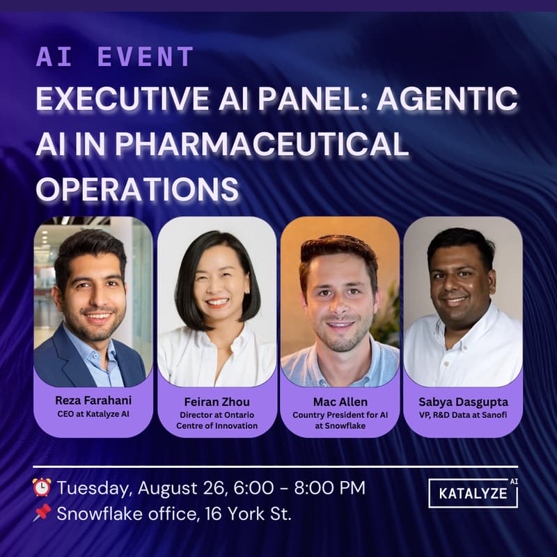 Cover Image for Executive AI Panel: Agentic AI in Pharmaceutical Operations