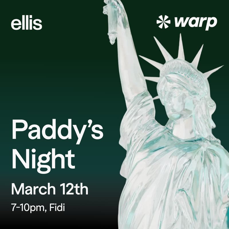 Cover Image for St. Paddy's Day Founders Night | Warp x Ellis