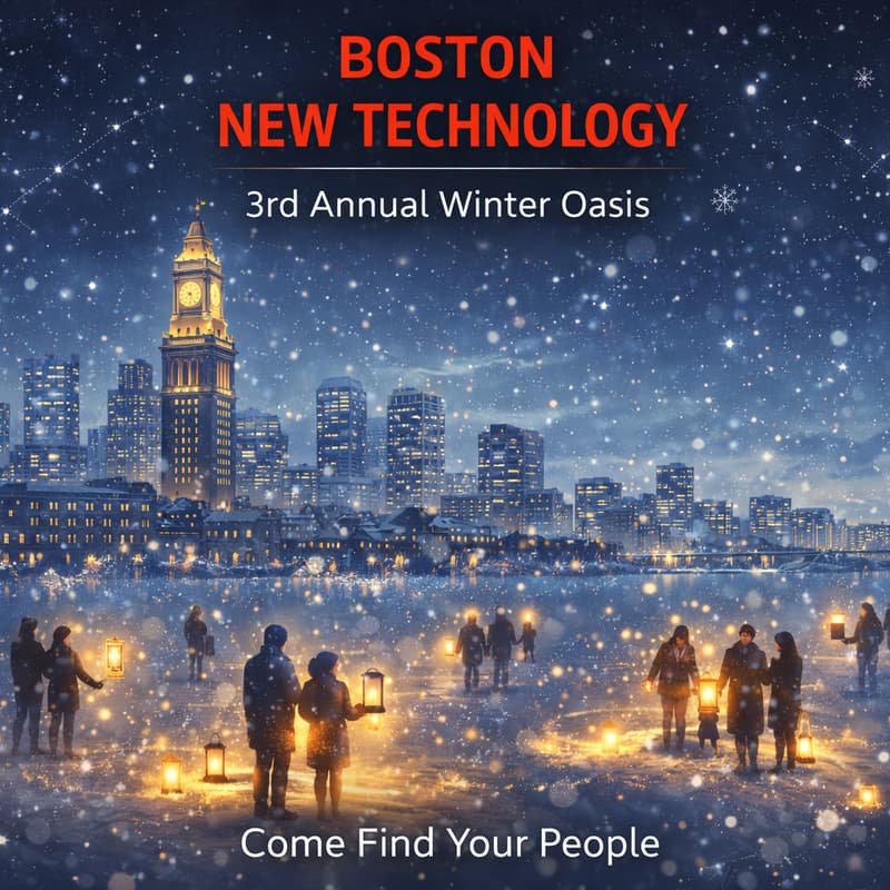 Cover Image for Boston New Technology's 3rd Annual Winter Oasis Celebration