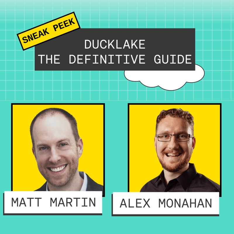Cover Image for Sneak Peek: DuckLake - The Definitive Guide