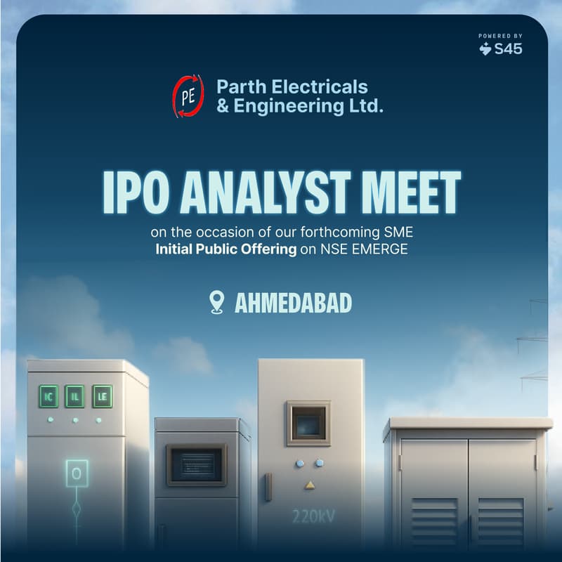Cover Image for Broker & Analyst Conference – Parth Electricals & Engineering Ltd.