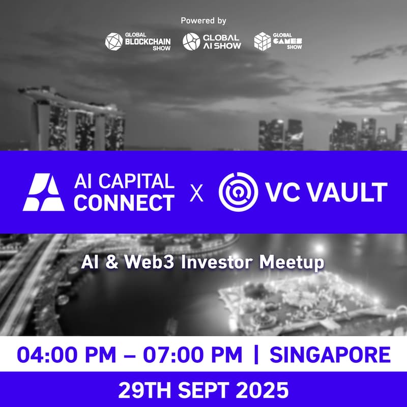 Cover Image for AI Capital Connect x VC Vault: AI & Web3 Investor Meetup
