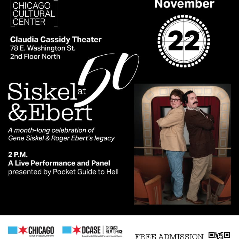 Cover Image for Siskel & Ebert at 50: Live Performance