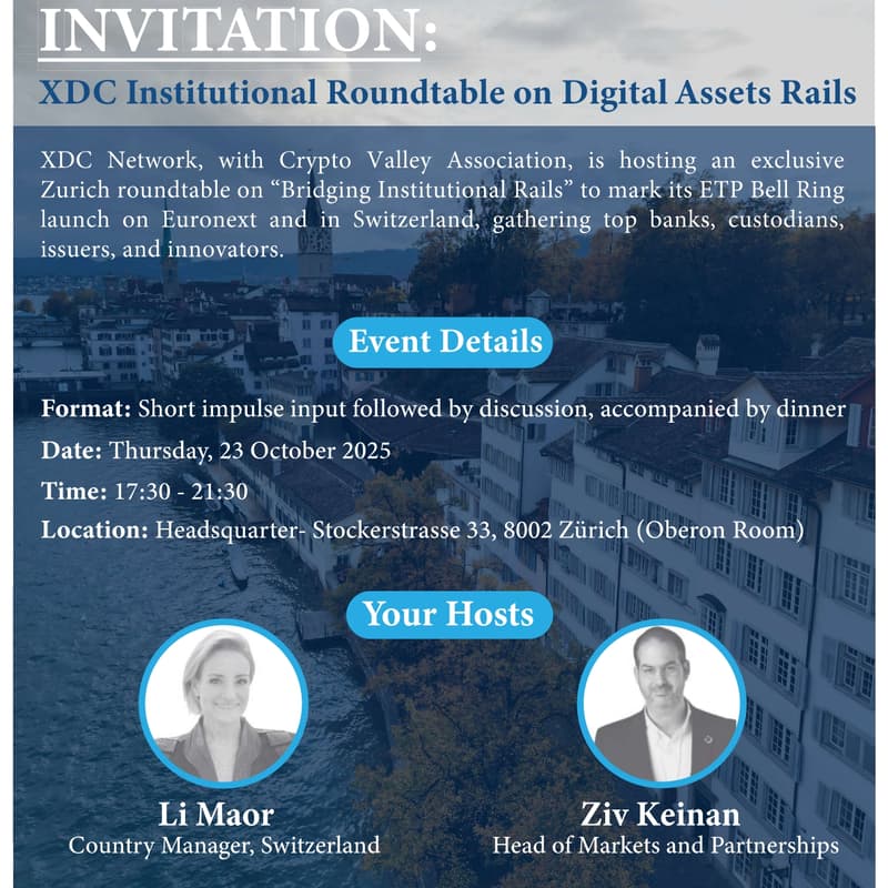 Cover Image for XDC Netwrok and CVA on Bridging Institutional Rails: From Tokenization to Real-World Adoption