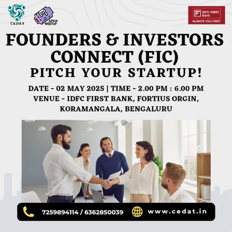 Cover Image for FIC - Founders & Investors Connect By CEDAT