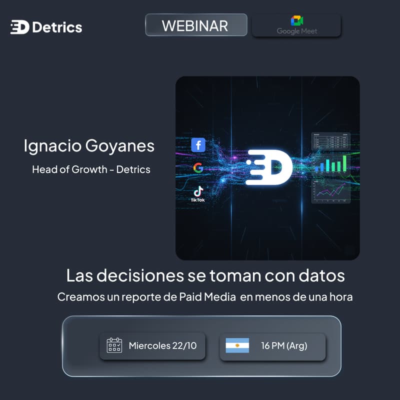 Cover Image for Las decisiones se toman con datos: Creamos un reporte automatizado de paid media
