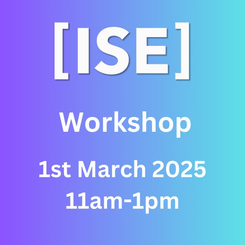 Cover Image for ISE Workshop