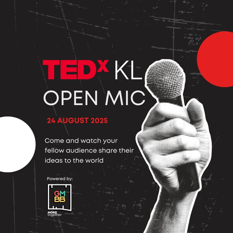 Cover Image for TEDxKL Open Mic Audience Tickets