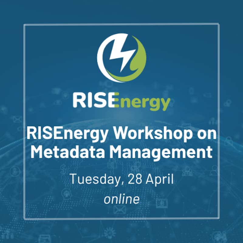 Cover Image for RISEnergy Workshop on Metadata Management