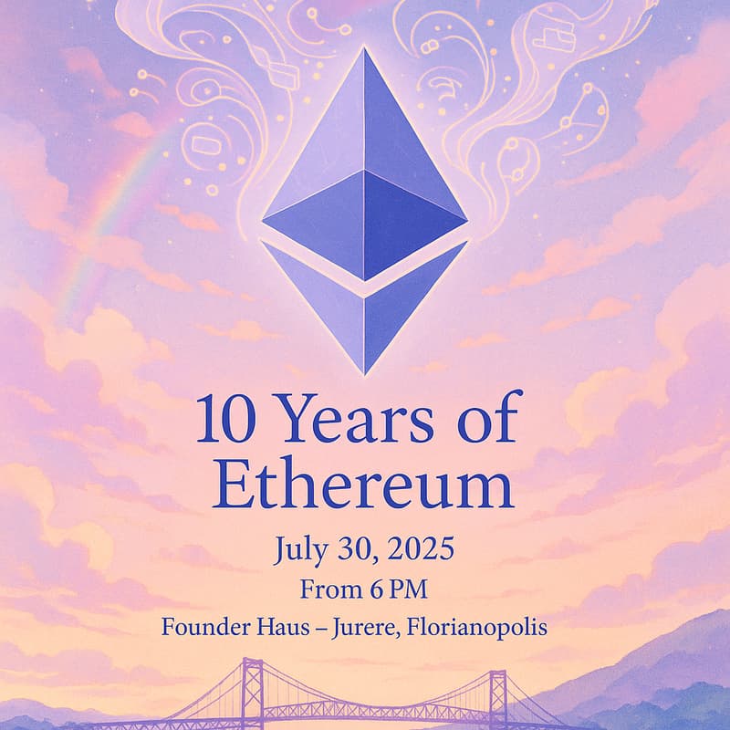 Cover Image for Meetup 10 years of Ethereum