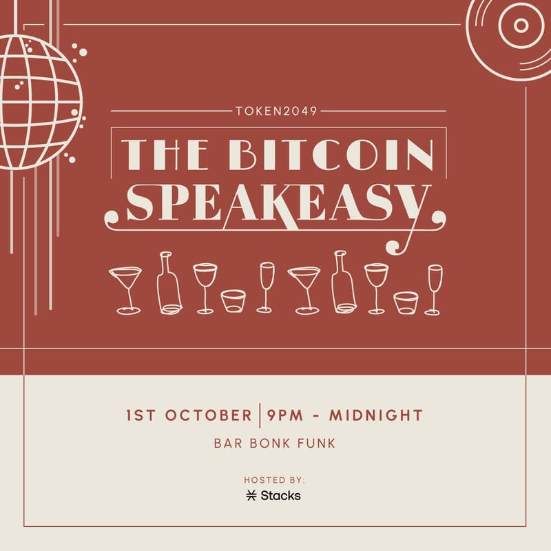 Cover Image for The Bitcoin Speakeasy | Token2049